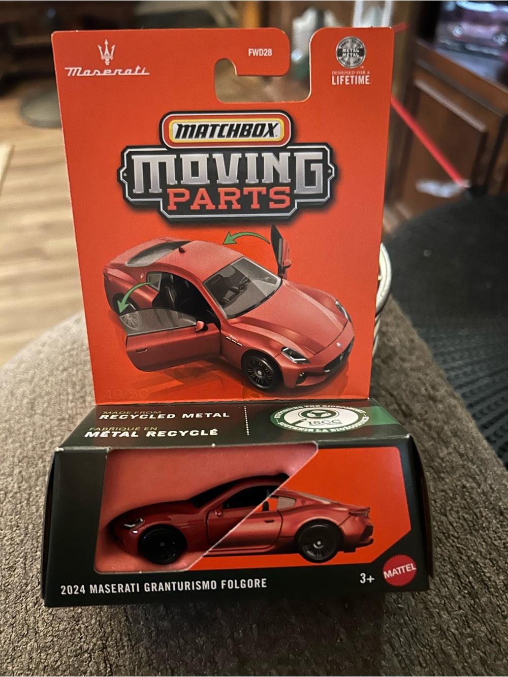 Matchbox Moving Parts 2024 Maserati Granturismo Folgers